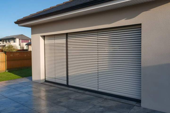 Des volets roulants aussi décoratifs que sécuritaires.